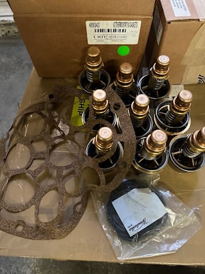 Ремкомплект термостатического клапана 489343