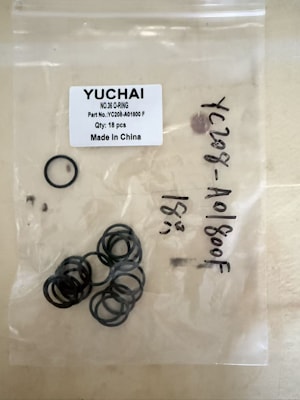 О-кольцо YC208-A01800F  